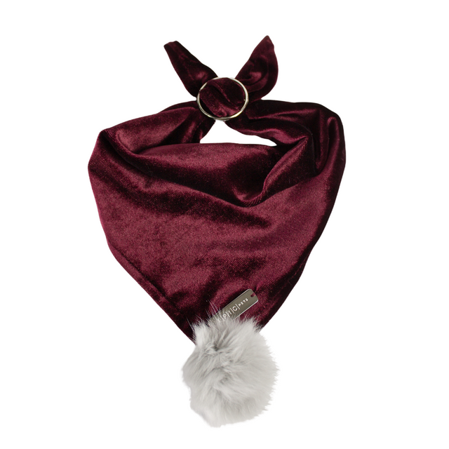 bandana de terciopelo para perro y gato